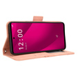 Pattintható tok a T Phone 2 Pro 5G, Card Slot, rózsaszín