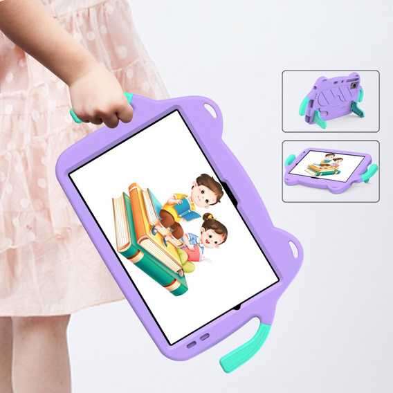 Gyerek tok Xiaomi Redmi Pad SE 11" / Huawei MatePad 11 2021 / DOOGEE T30 Pro / Lenovo Tab M11, lila