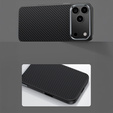 BENKS Kevlar Armor PRO szénszálas 600D A069 tok MagSafe iPhone 17 Pro készülékhez