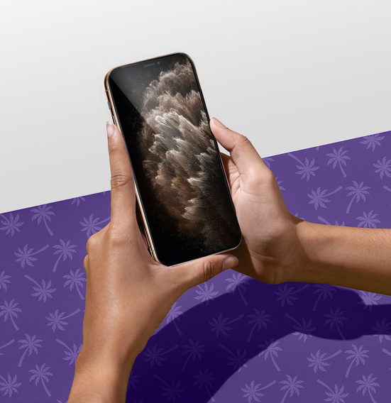 Shy Palm Privacy edzett üveg iPhone 11 Pro-hez