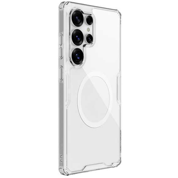 NILLKIN tok Samsung Galaxy S25 Ultra, Nature TPU, Magsafe, átlátszó