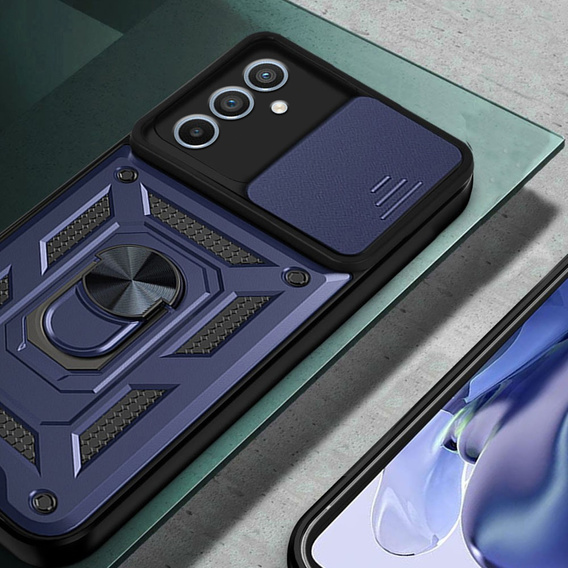Telefontok a Samsung Galaxy A54 5G, CamShield Slide, kék