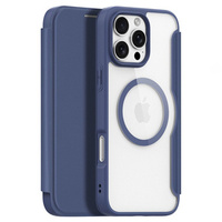 Dux Ducis Telefontok a iPhone 16 Pro, Skin X Pro, MagSafe, sötétkék