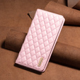 Pattintható tok a Samsung Galaxy A34 5G, Wallet, BINFEN COLOR, rózsaszín