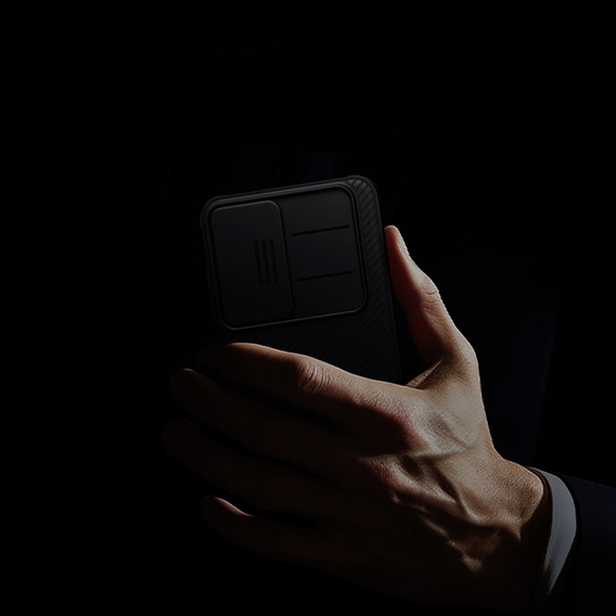 NILLKIN Camshield Pro tok kameravédővel Samsung Galaxy A26 5G készülékhez, fekete