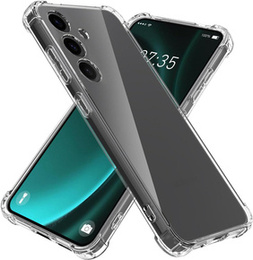 Telefontok a Samsung Galaxy S24+ Plus, Dropproof, átlátszó