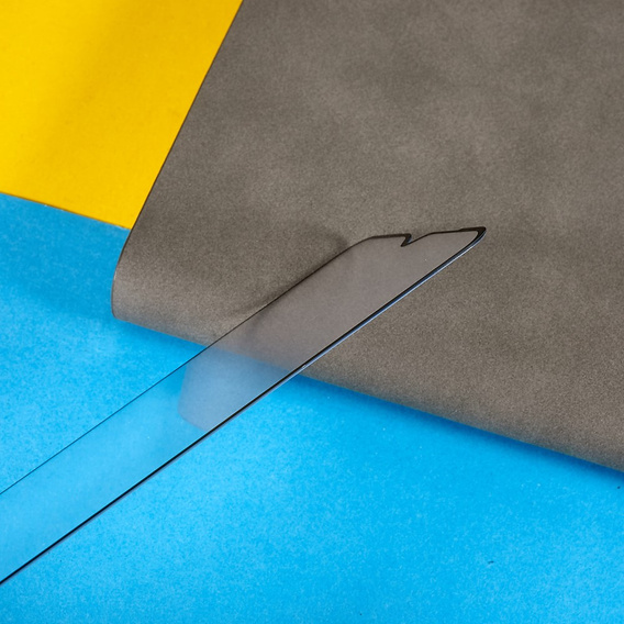 3D edzett üveg Motorola Moto E13 készülékhez, fekete