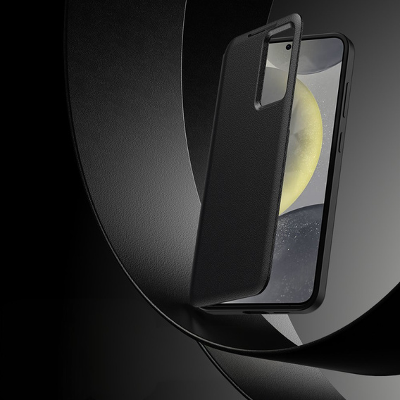 Flip tok Samsung Galaxy S23+ Plus, Smart View Wallet, fekete