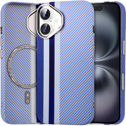Tok iPhone 16, Carbon Fiber MagSafe, kék