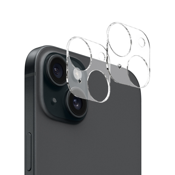 2x ERBORD edzett üveg a kamera számára, hogy iPhone 15 / 15 Plus