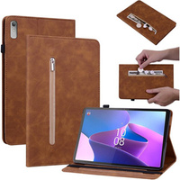 Telefontok a Lenovo Tab P11 Gen 2, Wallet Pen Slot, barna