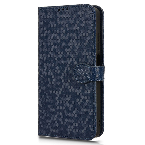 Flap tok Motorola Moto G24 / G24 Power / G04, Wallet Rhombus, kék