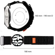 ERBORD Runner Nylon szíj a Samsung Galaxy Watch 4/5/6/7 órához