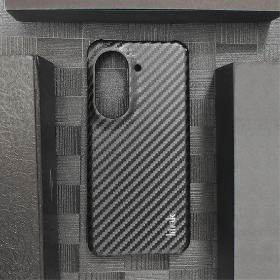 IMAK Telefontok a Asus Zenfone 9 5G / 10 5G, Ruiyi Series Case Carbon, fekete