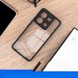 IMAK tok Xiaomi Redmi Note 13 Pro 5G, UX-9A Series, átlátszó / fekete