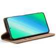 Telefontok a Samsung Galaxy A54, ERBORD Vintage, pénztárca patenttal, barna