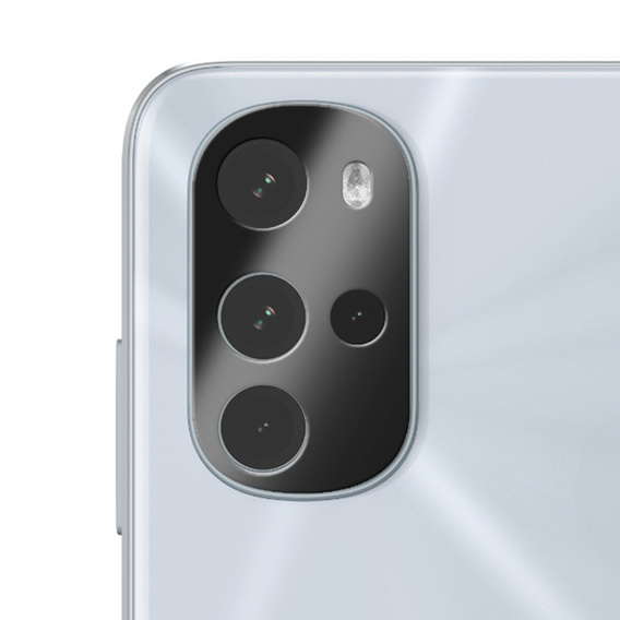 Edzett kameraüveg Motorola Moto G22, kék