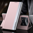 Pattintható tok a Xiaomi Poco M4 Pro 4G, Side Magnetic, rózsaszín