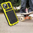 Páncélozott tok a iPhone 14, R-JUST, sárga