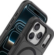 MagForce tok iPhone 17 Pro készülékhez, MagSafe, páncélozott, fekete