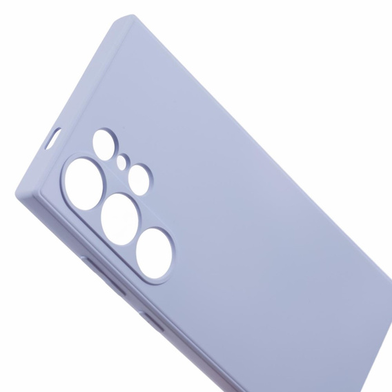Telefontok a Samsung Galaxy S24 Ultra, Silicone Lite, lila