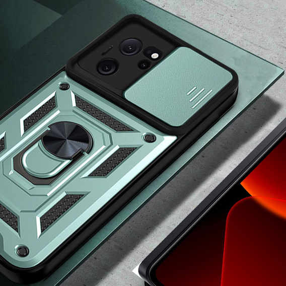 Telefontok a Xiaomi 13T / 13T Pro, CamShield Slide, zöld