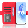 Pattintható tok a Honor 90 Lite 5G, Card Slot, piros