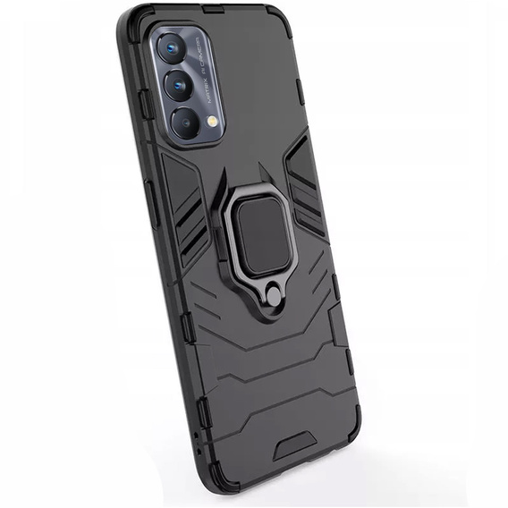 Telefontok a Realme GT Master Edition, Kickstand Ring, fekete