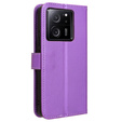 Flip tok Xiaomi 13T / 13T Pro / Redmi K60 Ultra-hez, Smart Magnet, ibolya