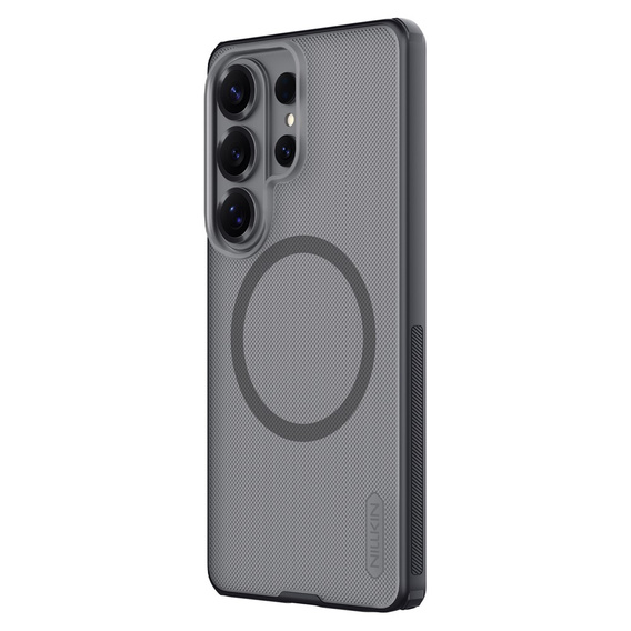 Nillkin Frosted Shield Pro MagSafe tok Samsung Galaxy S26 Ultra készülékhez, átlátszó/fekete