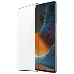 Edzett üveg Motorola Edge 50 Fusion 5G, Dux Ducis teljes képernyőhöz, fekete keret