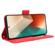 Pattintható tok a Xiaomi Redmi Note 13 5G, Card Slot, piros