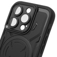 Tok iPhone 15 Pro Max, ERBORD Armor Mag, fekete