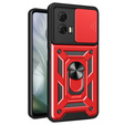 Telefontok a Motorola Moto E14, CamShield Slide, piros