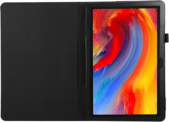 Tok Lenovo Tab M11, bi-fold, patenttal, fekete