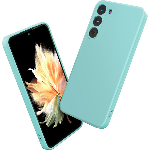 Telefontok a Samsung Galaxy S23 5G, Silicone Lite, menta