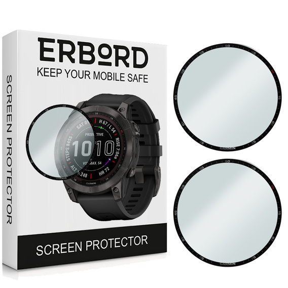 2x ERBORD hibrid üveg a Garmin Fenix 7
