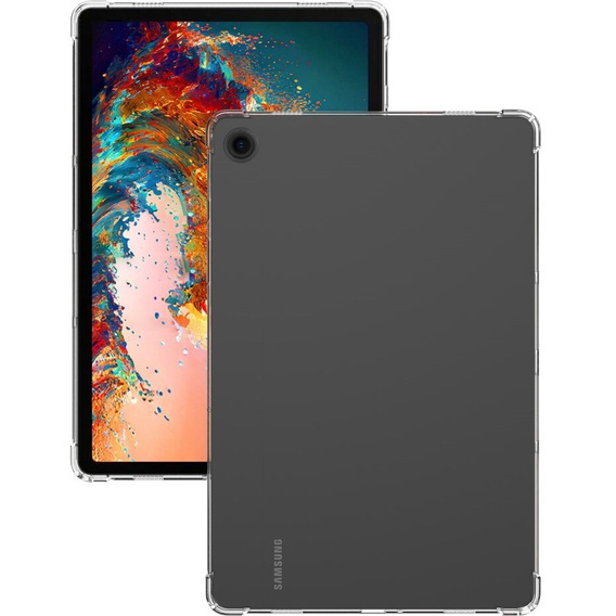 Tok Samsung Galaxy Tab A9 készülékhez, szilikon, átlátszó