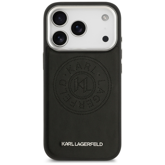 Karl Lagerfeld Point & Metal Logo MagSafe tok iPhone 17 Pro Max készülékhez