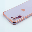 Telefontok a Samsung Galaxy S21 FE, Electro heart, lila