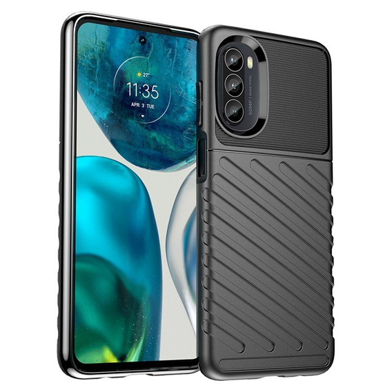 Telefontok a Motorola Moto G52 / G82 5G, Thunder, fekete