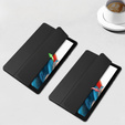 Tok Samsung Galaxy Tab A9+, Smartcase Hybrid, tolltartó résszel, fekete