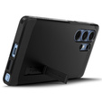 Spigen tok Samsung Galaxy S25 Ultra készülékhez, Tough Armor Mag Mag MagSafe, fekete + 9H edzett üveg