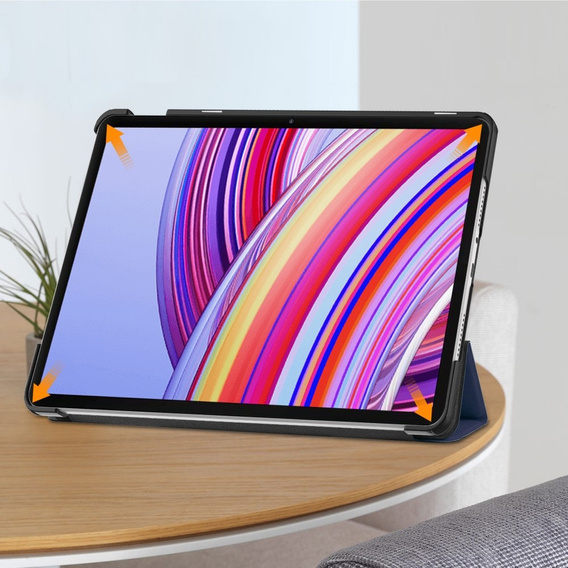 Tok Xiaomi Redmi Pad Pro / Xiaomi Poco Pad, Smartcase, sötétkék