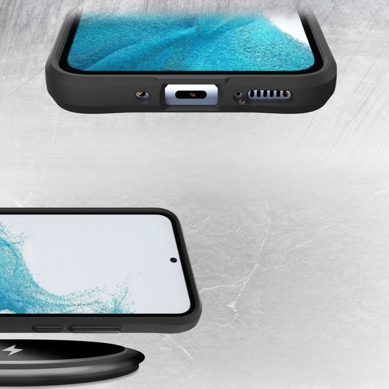 Telefontok a Samsung Galaxy A54 5G, Fusion Hybrid, átlátszó / fekete