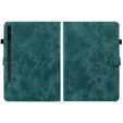 Telefontok a Samsung Galaxy Tab S9, Wallet Pen Slot, zöld