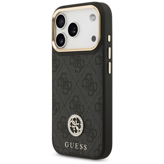 GUESS 4G Strass Logo MagSafe tok iPhone 17 Pro-hoz