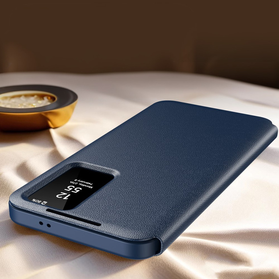 Flip tok Samsung Galaxy S25, Smart View Wallet, kék