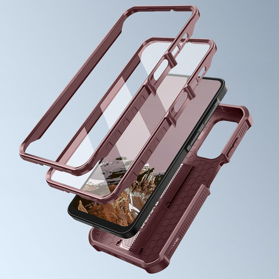 Dexnor Full Body (két keretes) páncélozott tok Samsung Galaxy A17 készülékhez