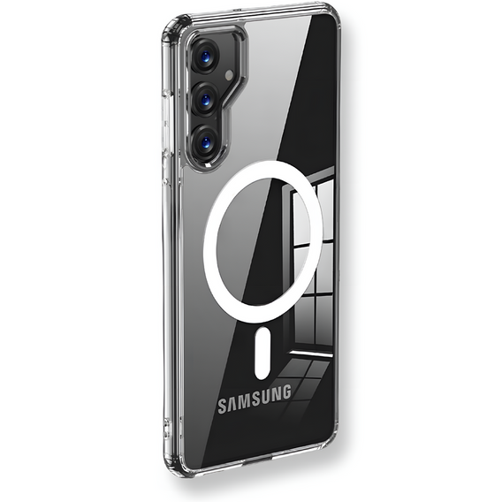 Tok a Samsung Galaxy A35 5G, Fusion Hybrid, MagSafe-hoz, átlátszó